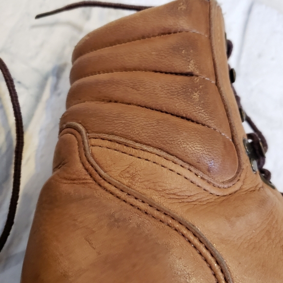 Justin Boots lace up boots size 6½ made in USA - Picture 10 of 15